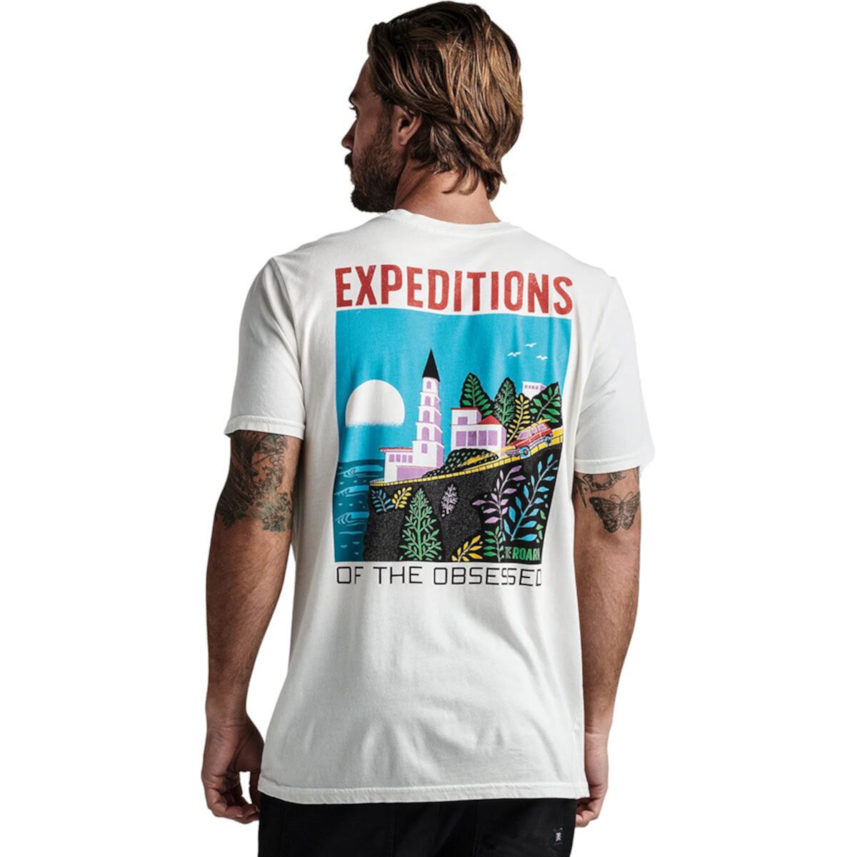 Экспедиции одержимой футболки Roark