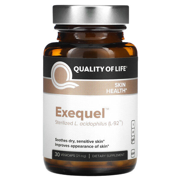 Exequel, 21 мг, 30 вегетарианских капсул - Quality of Life Labs Quality of Life Labs