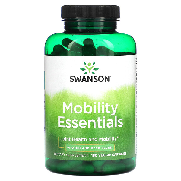 Mobility Essentials, 180 растительных капсул Swanson