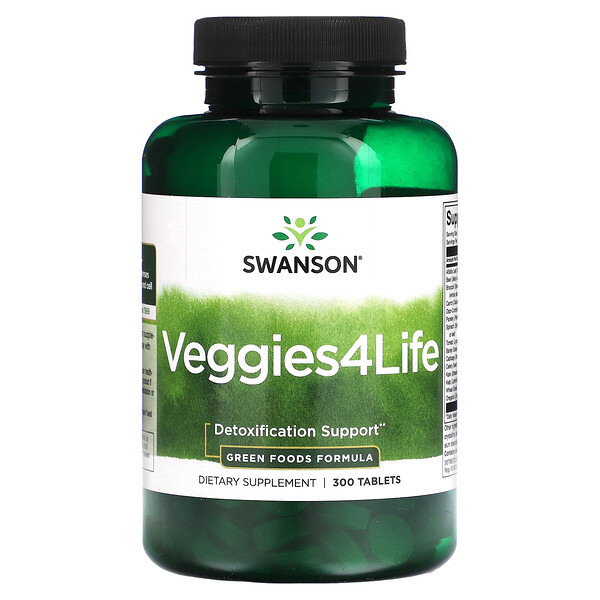 Veggies4Life, 300 Tablets (Таблетки) Swanson