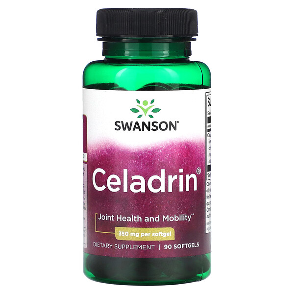 Целадрин, 350 мг, 90 мягких таблеток Swanson