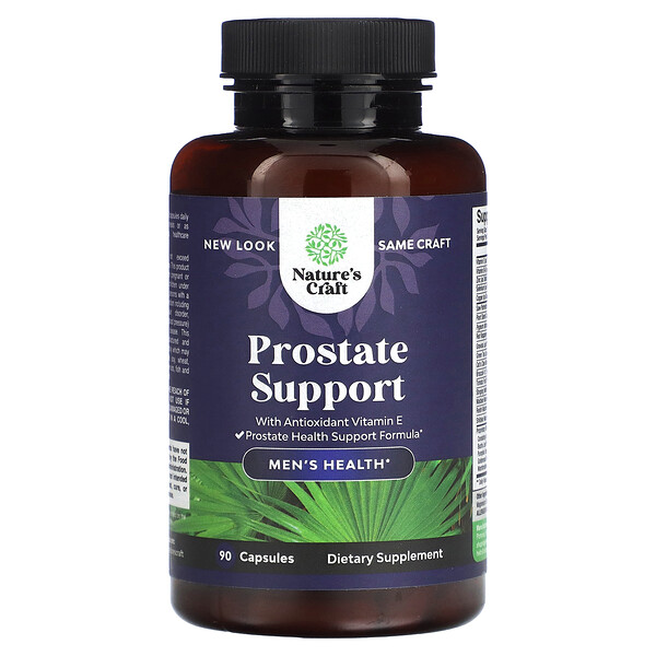 Prostate Support, мужское здоровье, 90 капсул Nature's Craft