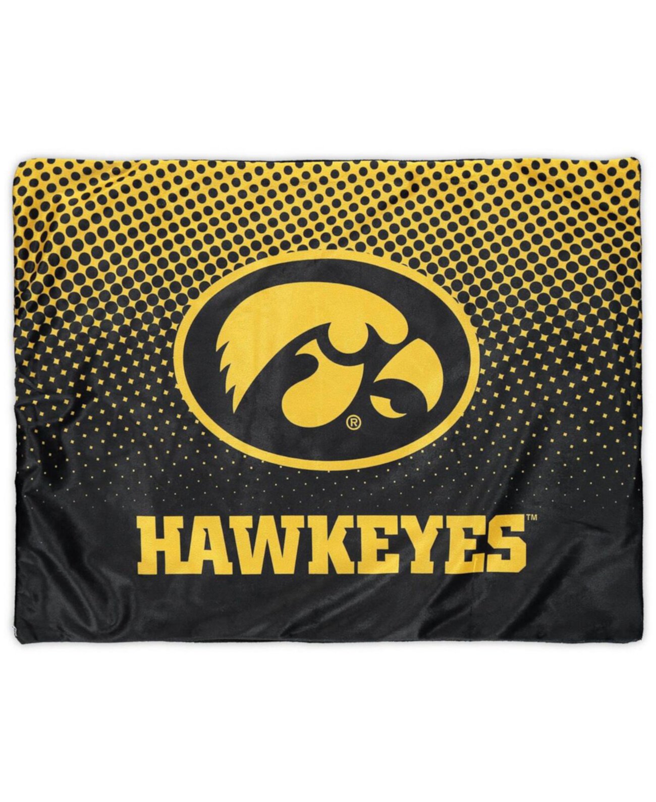 Комплект из двух плюшевых наволочек в горошек Iowa Hawkeyes Pegasus Home Fashions