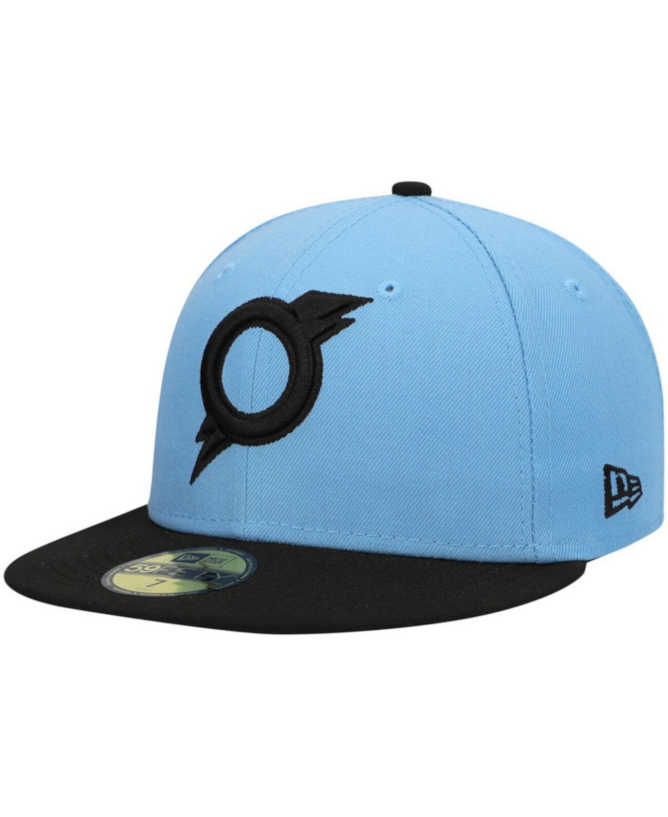 Men's Light Blue Omaha Storm Chasers Authentic Collection Team Alternate 59FIFTY Fitted Hat New Era