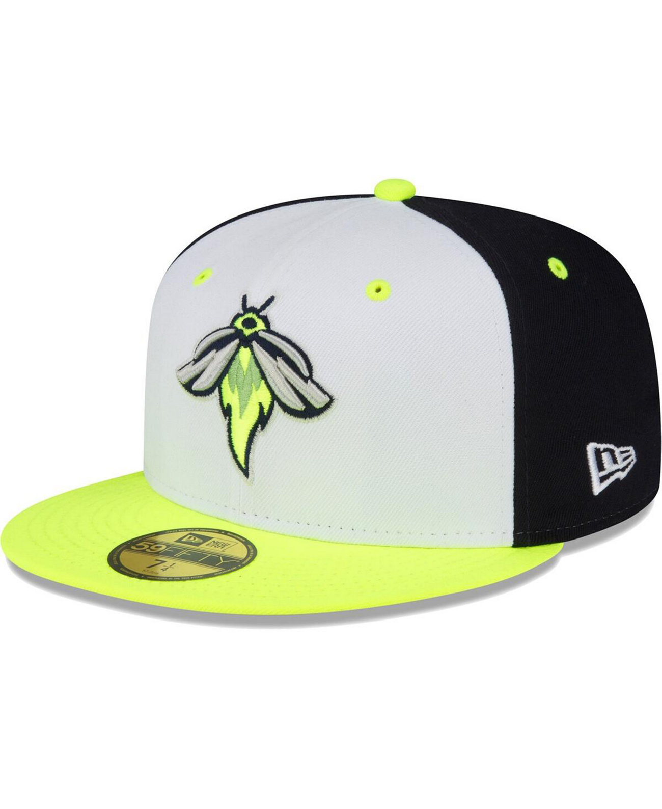 Мужская белая приталенная шляпа Columbia Fireflies Authentic Collection Alternate Logo 59FIFTY New Era