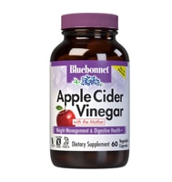 Apple Cider Vinegar -- 60 Vegetable Capsules (Растительные капсулы) Bluebonnet Nutrition