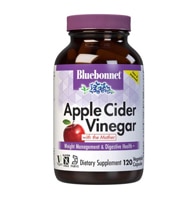 Apple Cider Vinegar -- 120 Vegetable Capsules (Растительные капсулы) Bluebonnet Nutrition