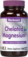 Chelated Magnesium -- 120 Vegetable Capsules (Растительные капсулы) Bluebonnet Nutrition