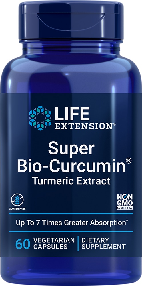 Super Bio-Curcumin - 400 мг - 60 вегетарианских капсул - Life Extension Life Extension