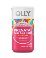 Ultra Strength Prenatal Folic Acid + DHA Multivitamin -- 60 Softgels (Мягкие капсулы) OLLY