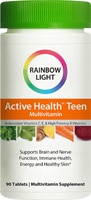 Мультивитамины для подростков Active Health™ — 90 таблеток Rainbow Light