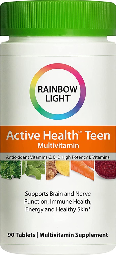 Мультивитамины для подростков Active Health™ — 90 таблеток Rainbow Light