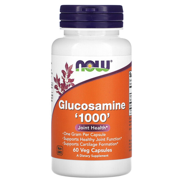 Глюкозамин '1000' - 60 растительных капсул - NOW Foods NOW Foods