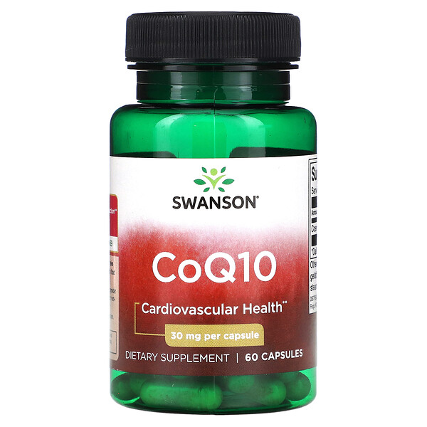 CoQ10 - 30 мг - 60 капсул - Swanson Swanson