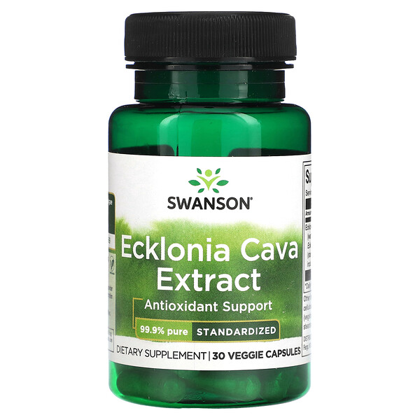 Ecklonia Cava Extract, 30 Veggie Capsules (Капсулы на растительной основе) Swanson