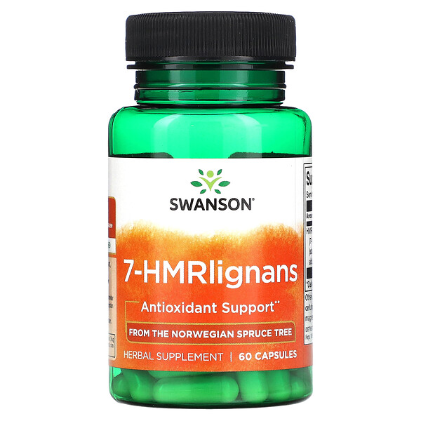 7-HMRlignans - 60 капсул - Swanson Swanson