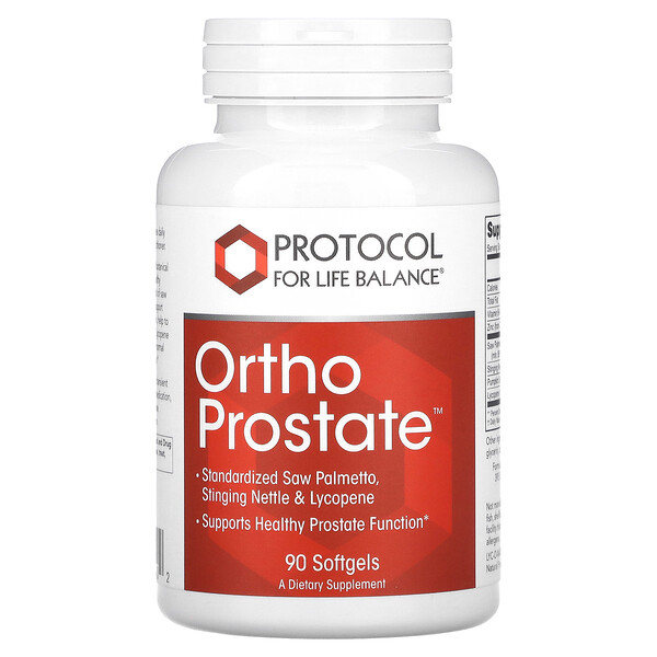 Ortho Prostate, 90 Softgels (Мягкие капсулы) Protocol for Life Balance