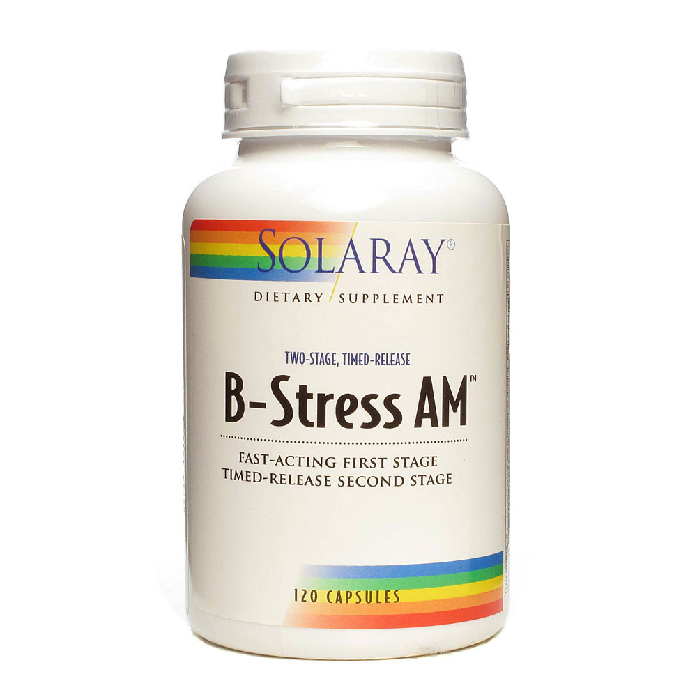 B-Stress AM™ -- 120 капсул Solaray