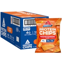 Протеиновые чипсы с сыром начо - 8 пакетов Atkins