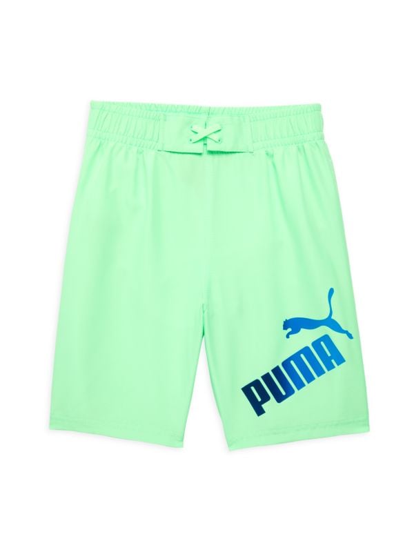 Шорты для плавания PUMA Для мальчиков Logo Swim Shorts PUMA