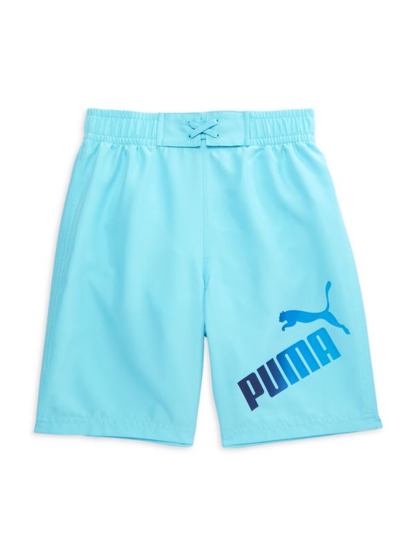 Шорты для плавания PUMA Для мальчиков Logo Swim Shorts PUMA