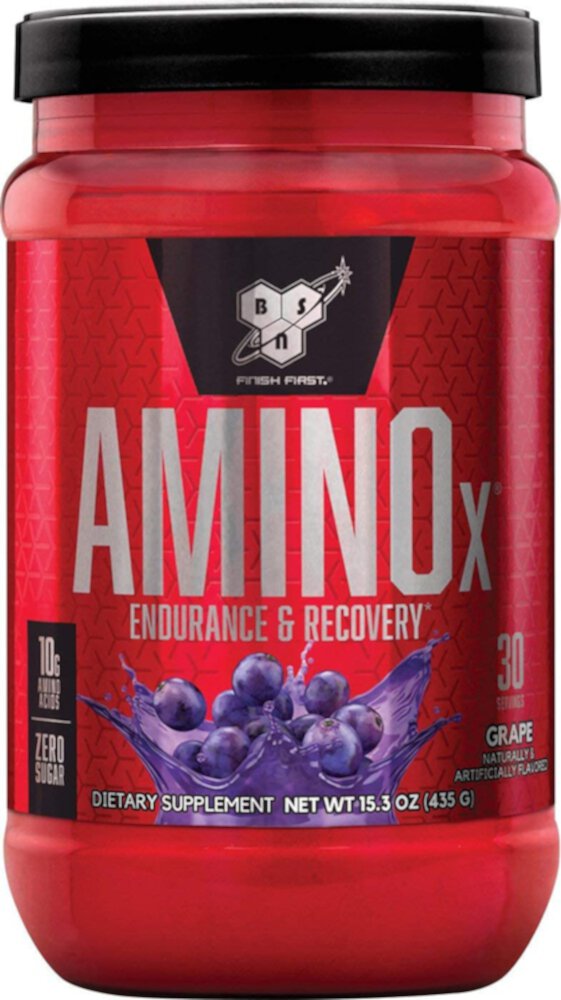 Amino-X для выносливости и восстановления, Виноград - 30 порций - BSN BSN