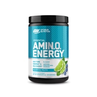 Essential Amin.o. Energy Powder (Порошок) Anytime Energy and Recovery Blueberry Mojito -- 30 Servings (Порции) Optimum Nutrition