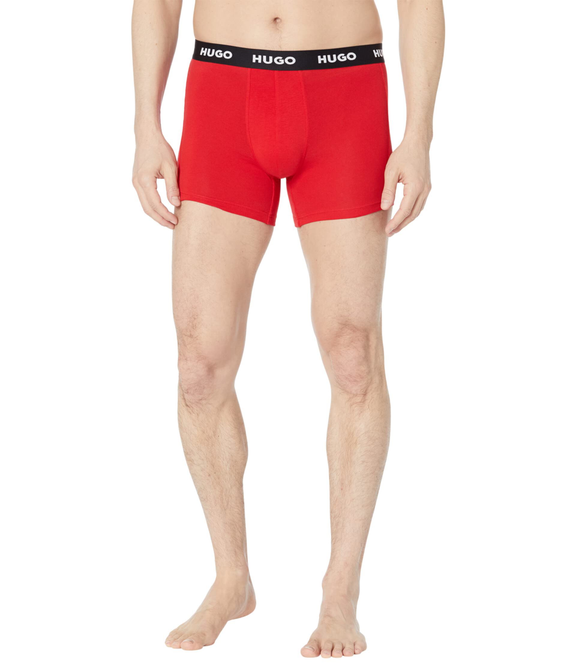 HUGO 3-Pack Jersey Boxer Briefs Boss