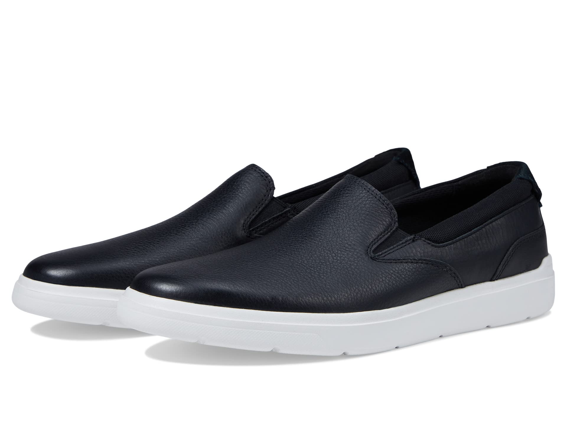 Кожаные мокасины Rockport Total Motion Court Slip-On с амортизацией и легкой конструкцией Rockport