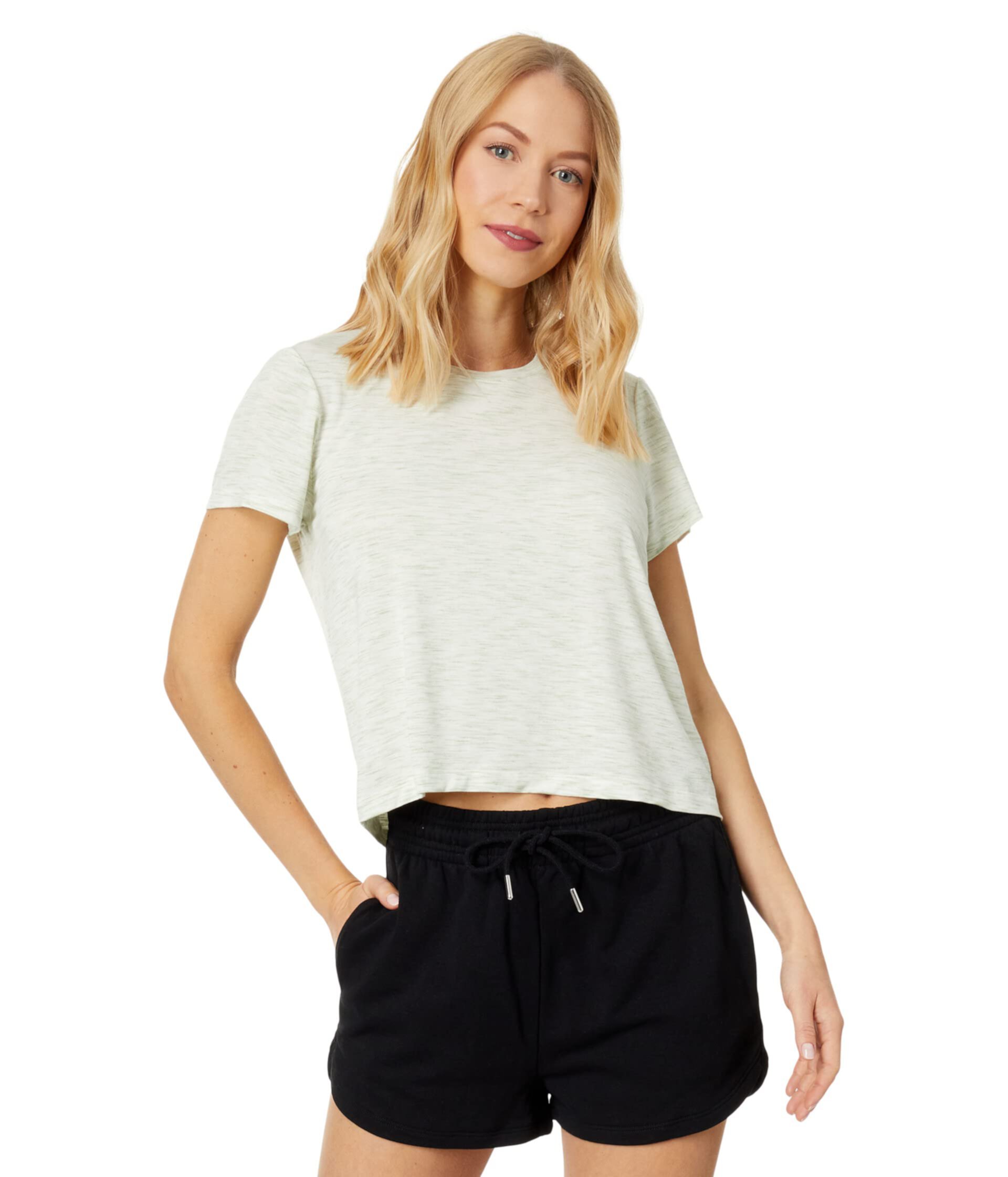 Georgie Crop Tee Splendid