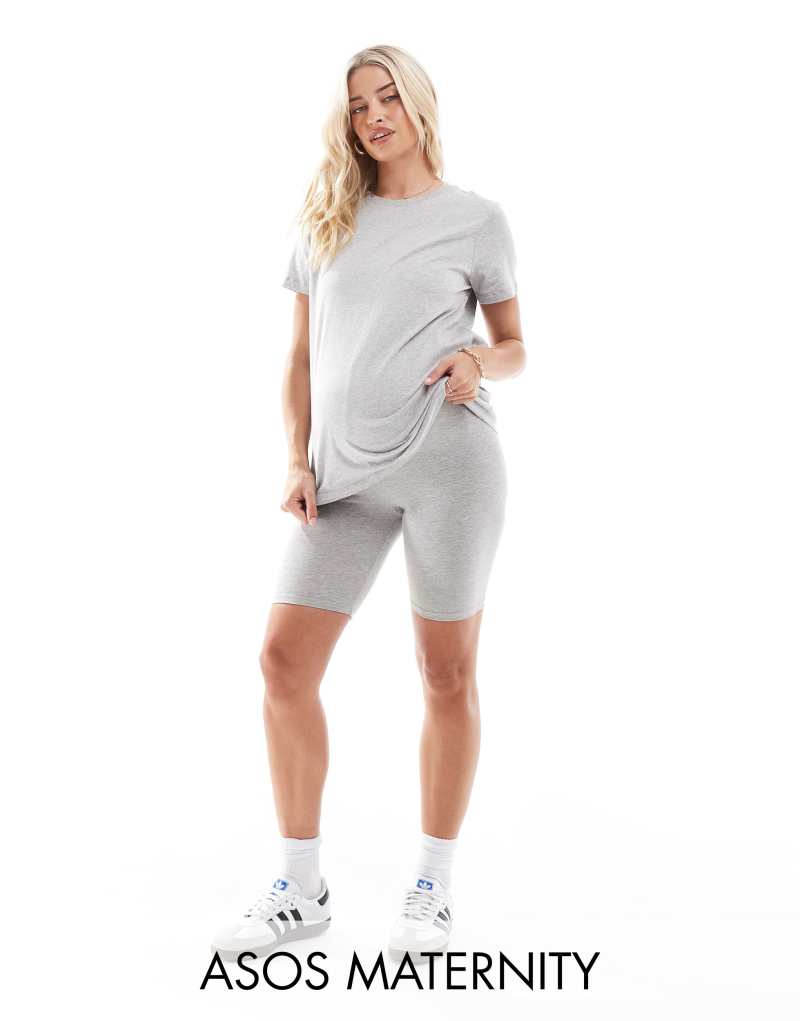 Женские Шорты ASOS Maternity Basic Legging Short ASOS Maternity