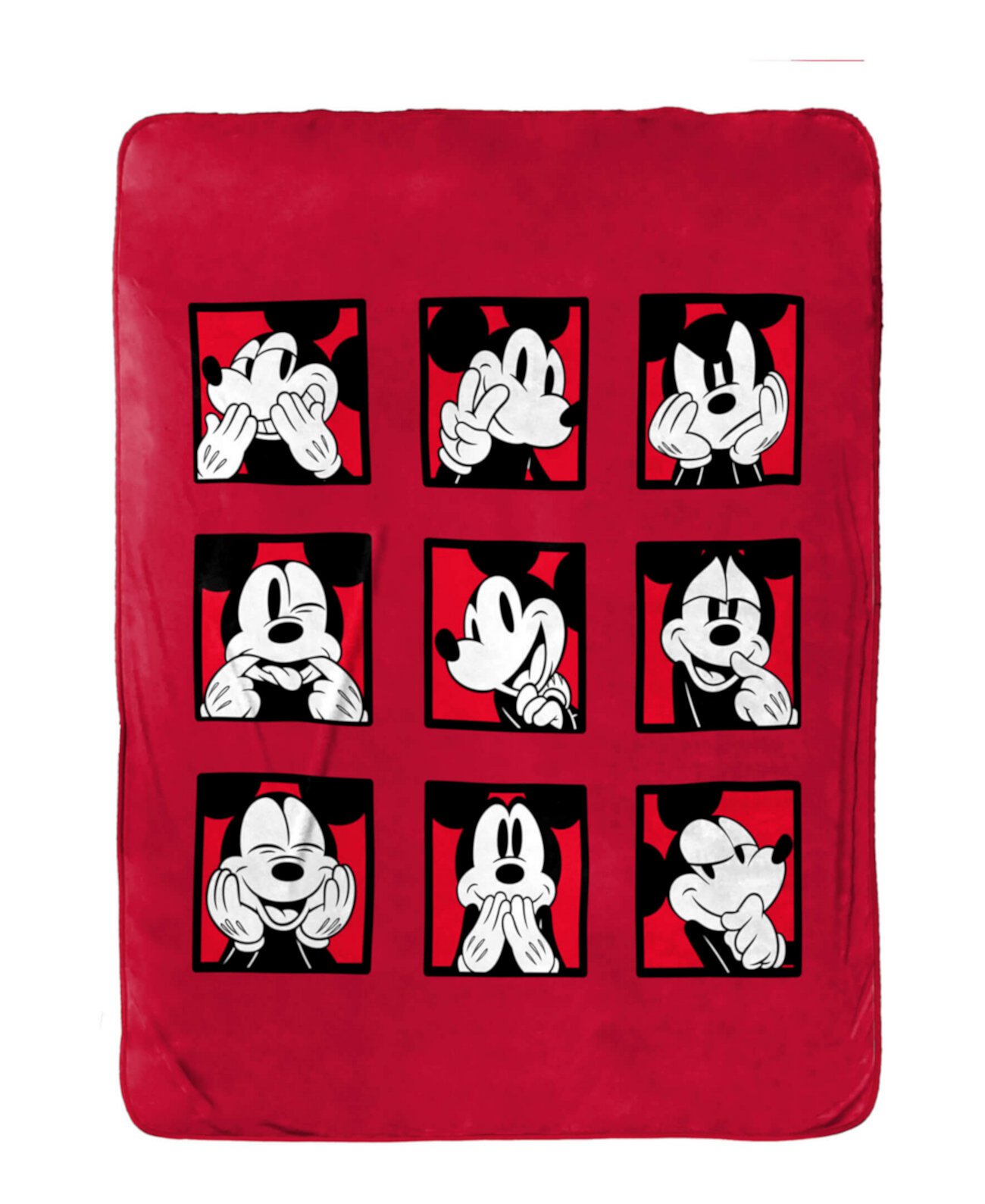 Плед Mickey Mouse Expressions Silk Touch, 70 x 50 дюймов Disney