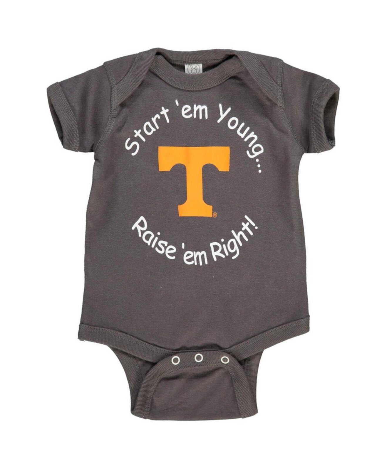 Детский боди Tennessee Volunteers Start 'Em Young для новорожденных и малышей, 100% хлопок Little King Apparel