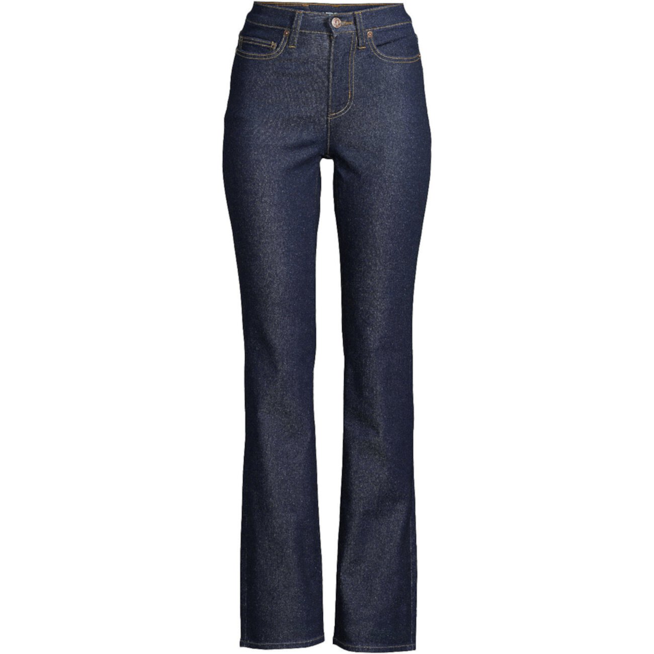 Women's Recover High Rise Bootcut Blue Jeans Lands' End