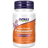 Policosanol -- 20 mg - 90 Vegetarian Capsules (Вегетарианские капсулы) NOW Foods