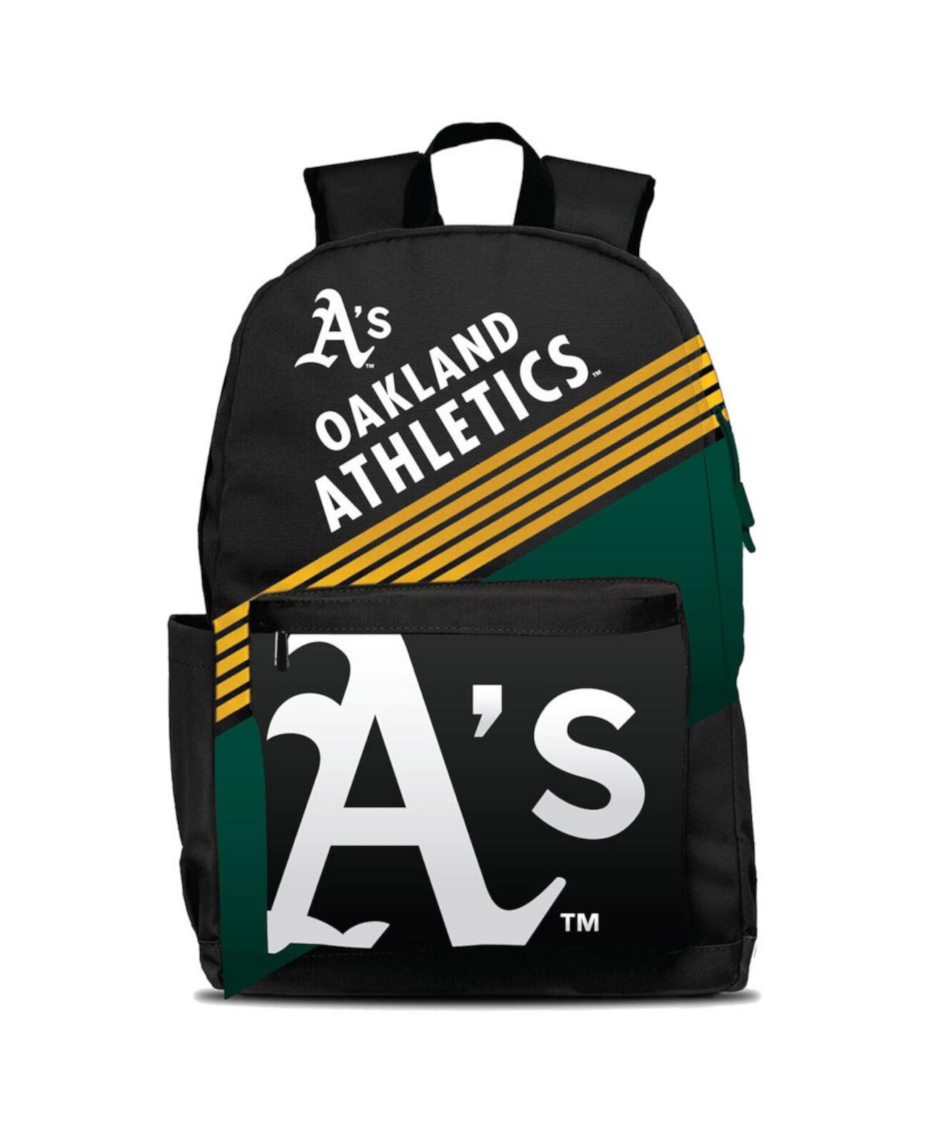 Влагостойкий рюкзак для мальчиков и девочек с логотипом Oakland Athletics, размер 43.2 x 30.5 x 16.5 см Mojo