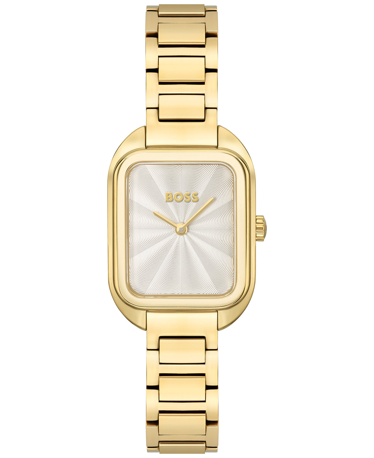 Женские часы Balley Quartz из стали с ионным покрытием золотистого цвета 25 мм BOSS