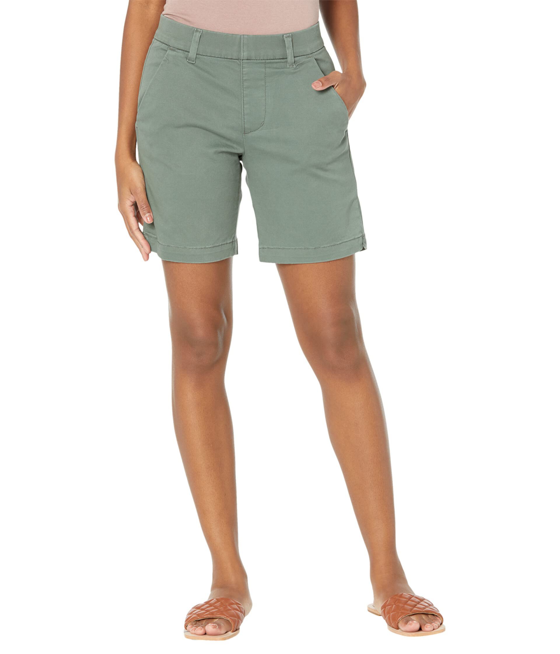 Petite Maddie Mid-Rise 8" Shorts Jag Jeans