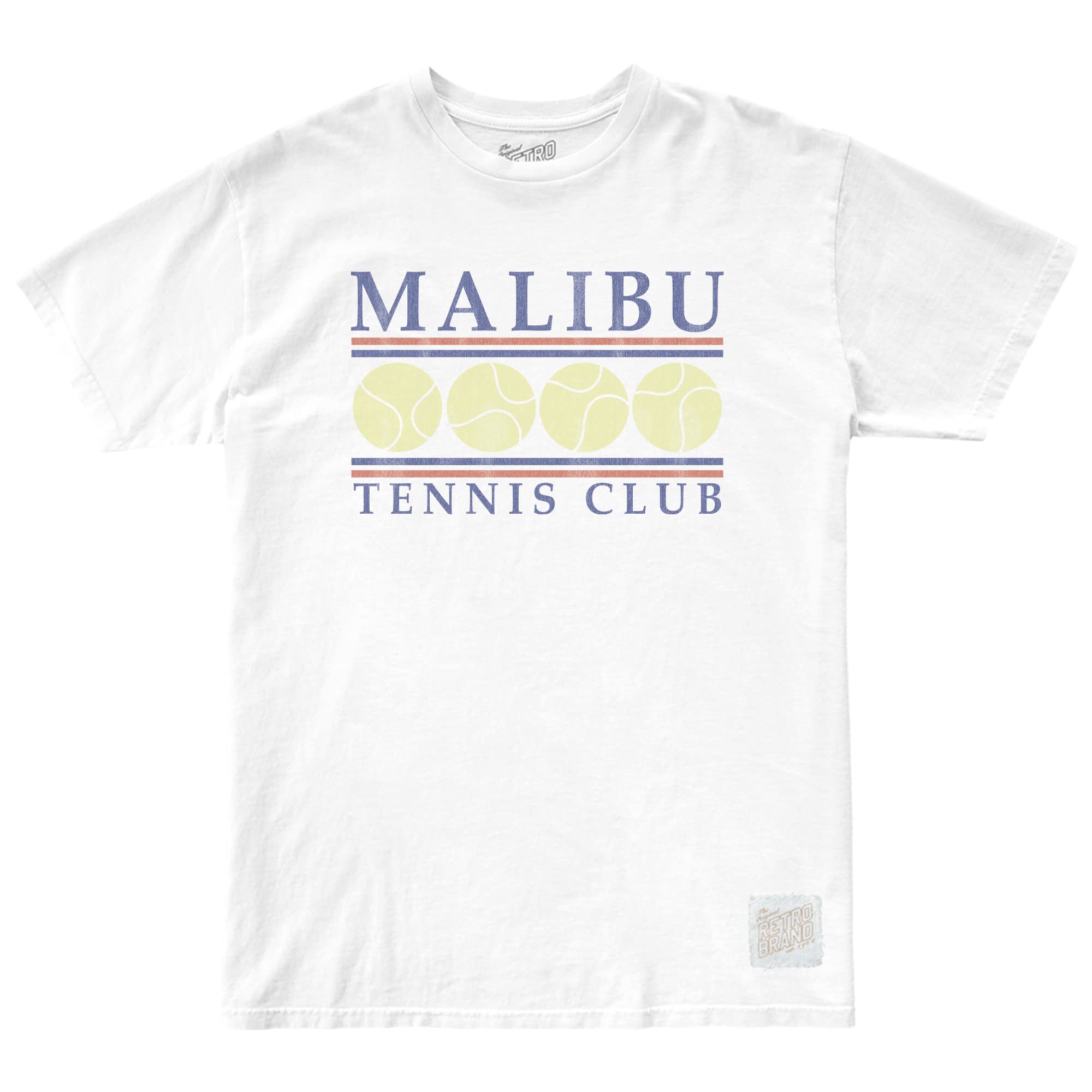Футболка Malibu Tennis с круглым вырезом из 100 % хлопка (для больших детей) The Original Retro Brand Kids