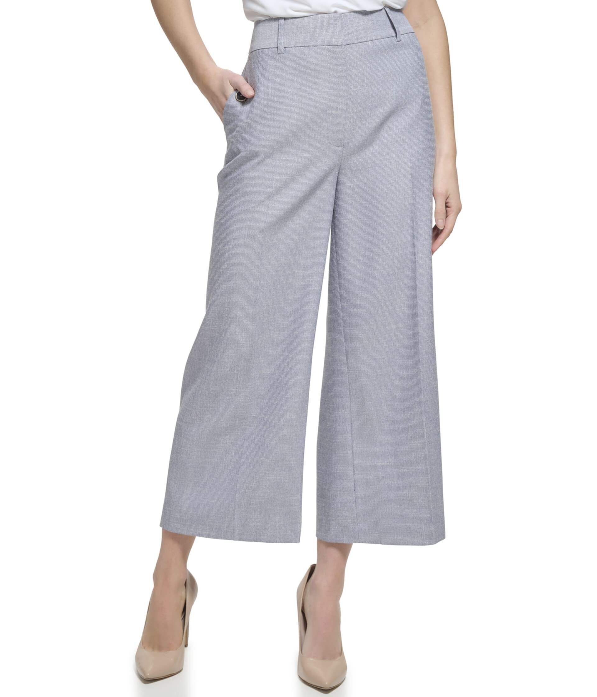 Wide Leg Crop Pants Tommy Hilfiger