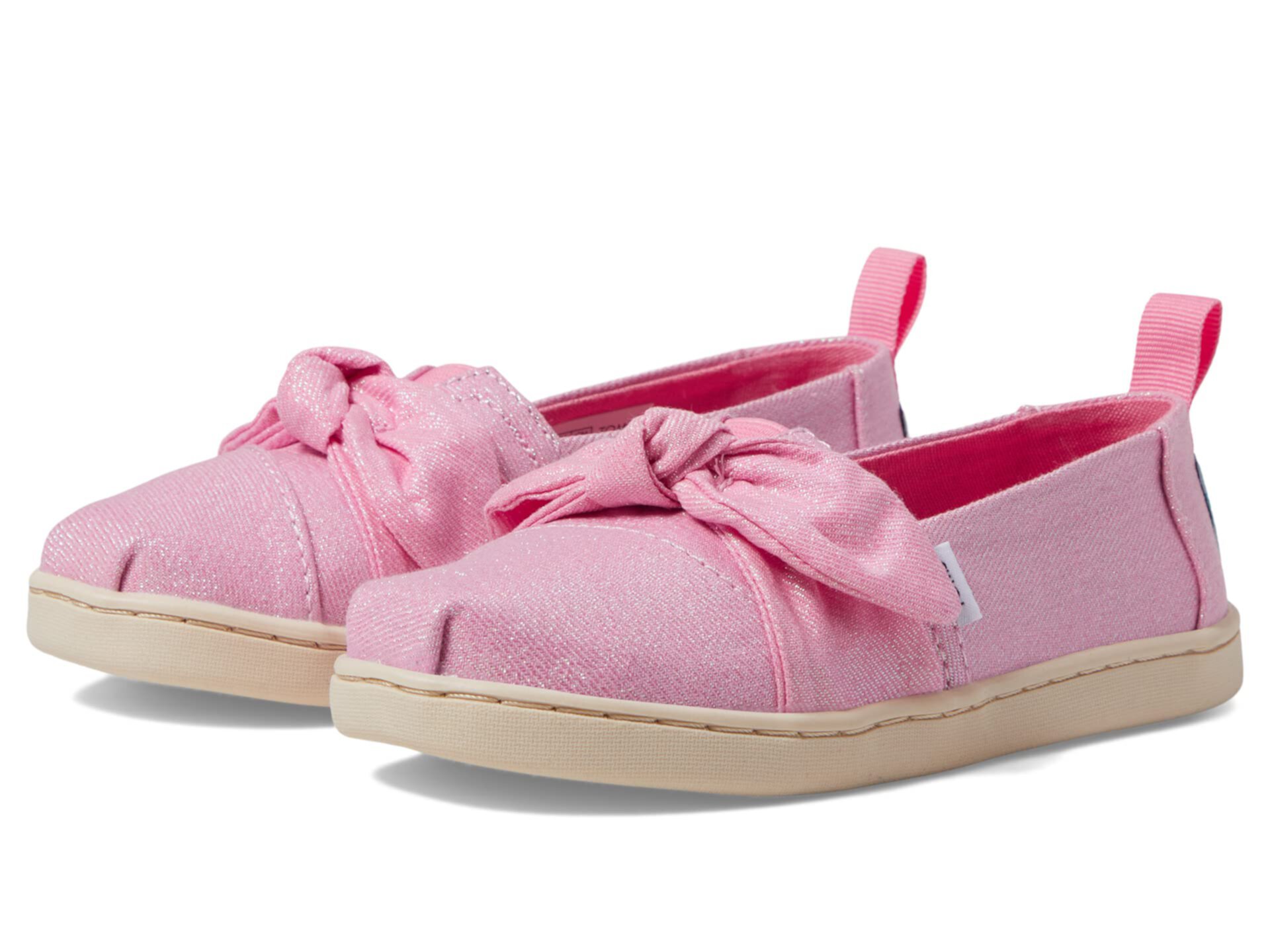 Детские Туфли TOMS Kids Alpargata Glimmer/Bow TOMS Kids