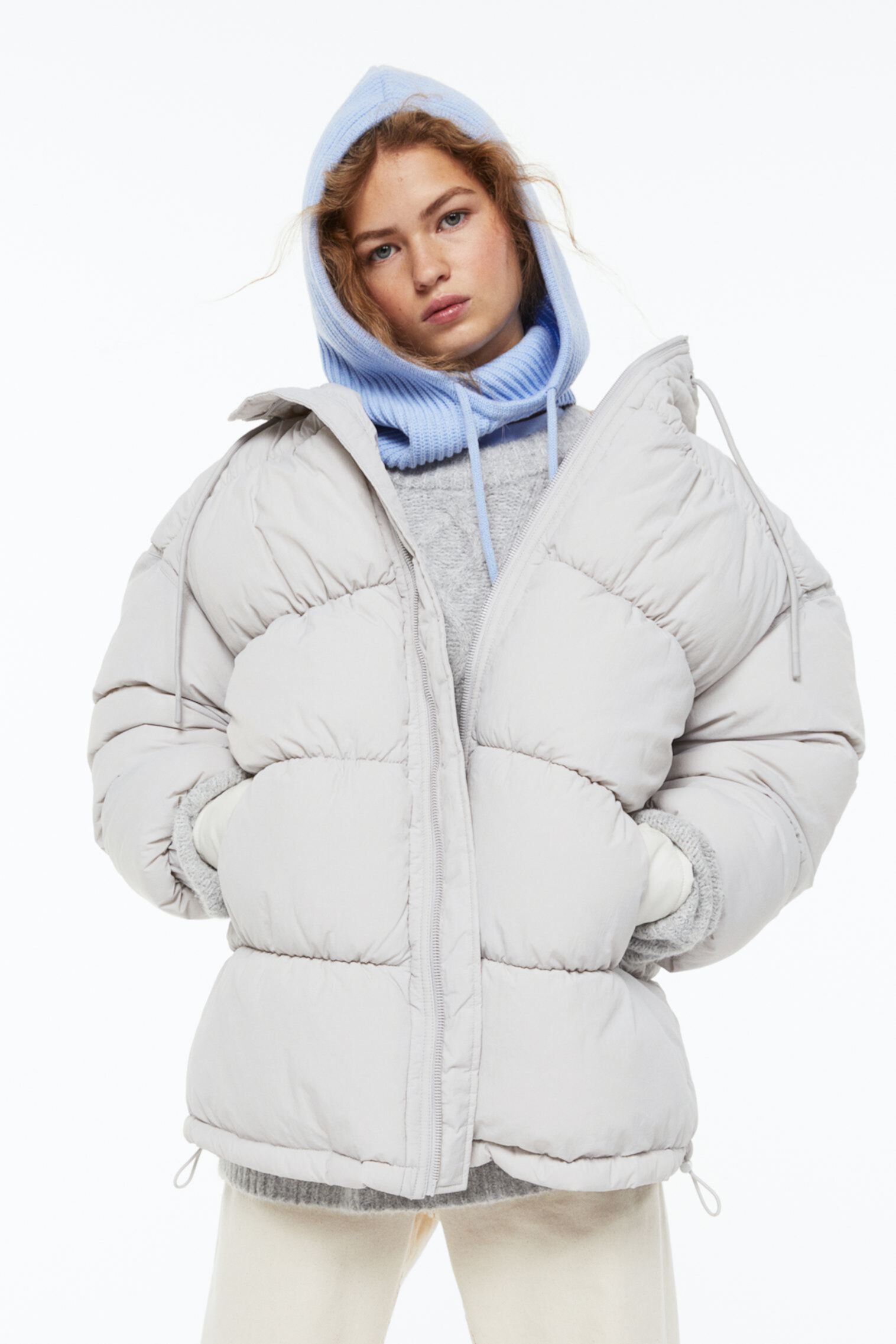 Missguided Jacket Waist Puffer зимняя куртка. Пуховик h&m. Пуховик HM.