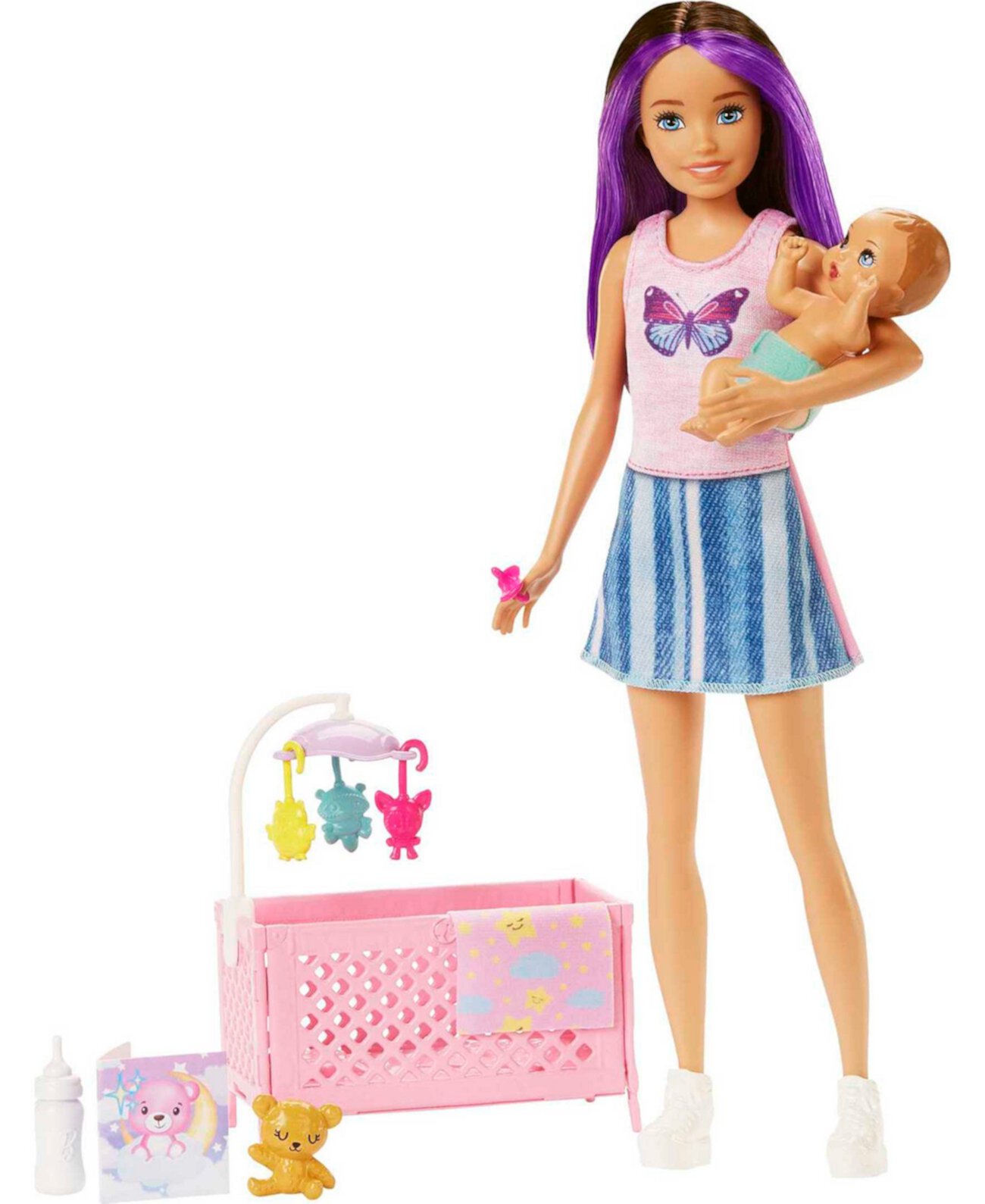 Заказать Другие игрушки и игры Куклы и игровой набор Skipper Babysitters,  Inc. Barbie, цвет - многоцветный, по цене 3 040 рублей на маркетплейсе  Usmall.ru