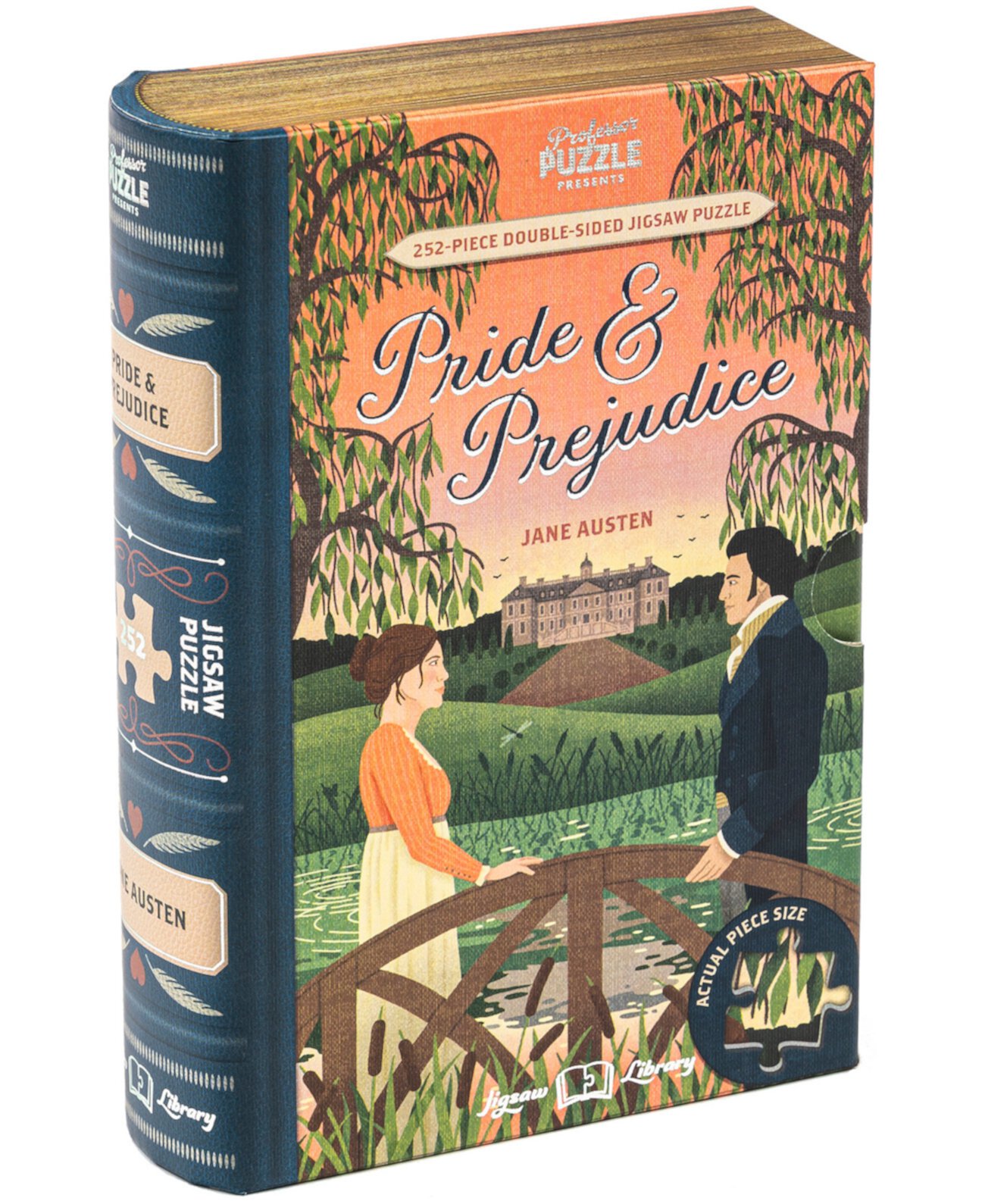 Двусторонний набор пазлов «Гордость Джейн Остин: предубеждение», 252 детали PROFESSOR PUZZLE