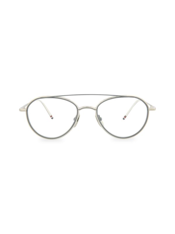 Оптические очки THOM BROWNE 53MM Aviator THOM BROWNE