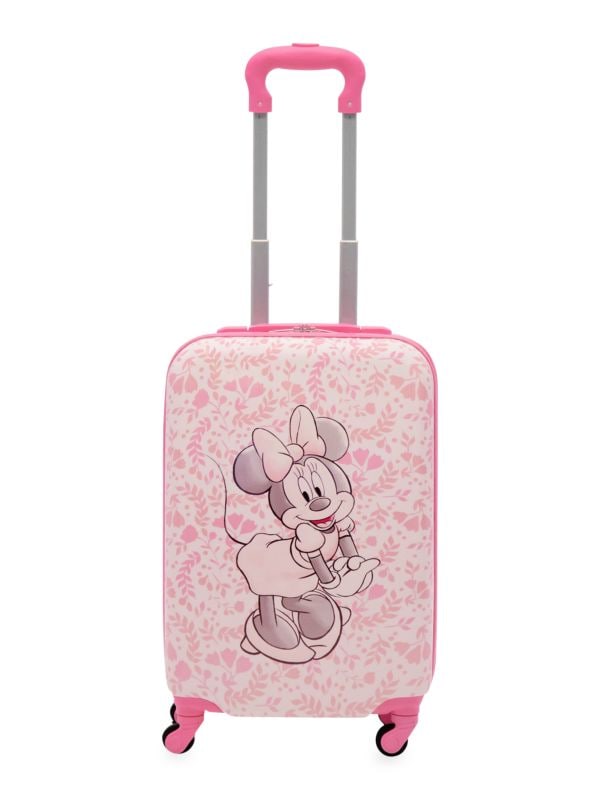 Официальный детский чемодан-спиннер Disney Minnie Mouse размером 20,5 дюйма FUL