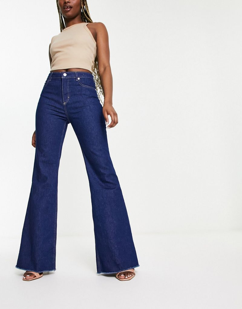 Джинсы-брюки с расклешенными штанинами BOSS Orange FRIDA 70s для женщин BOSS Orange