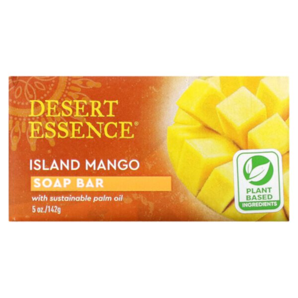 Soap Bar, Island Mango, 5 oz (142 g) Desert Essence