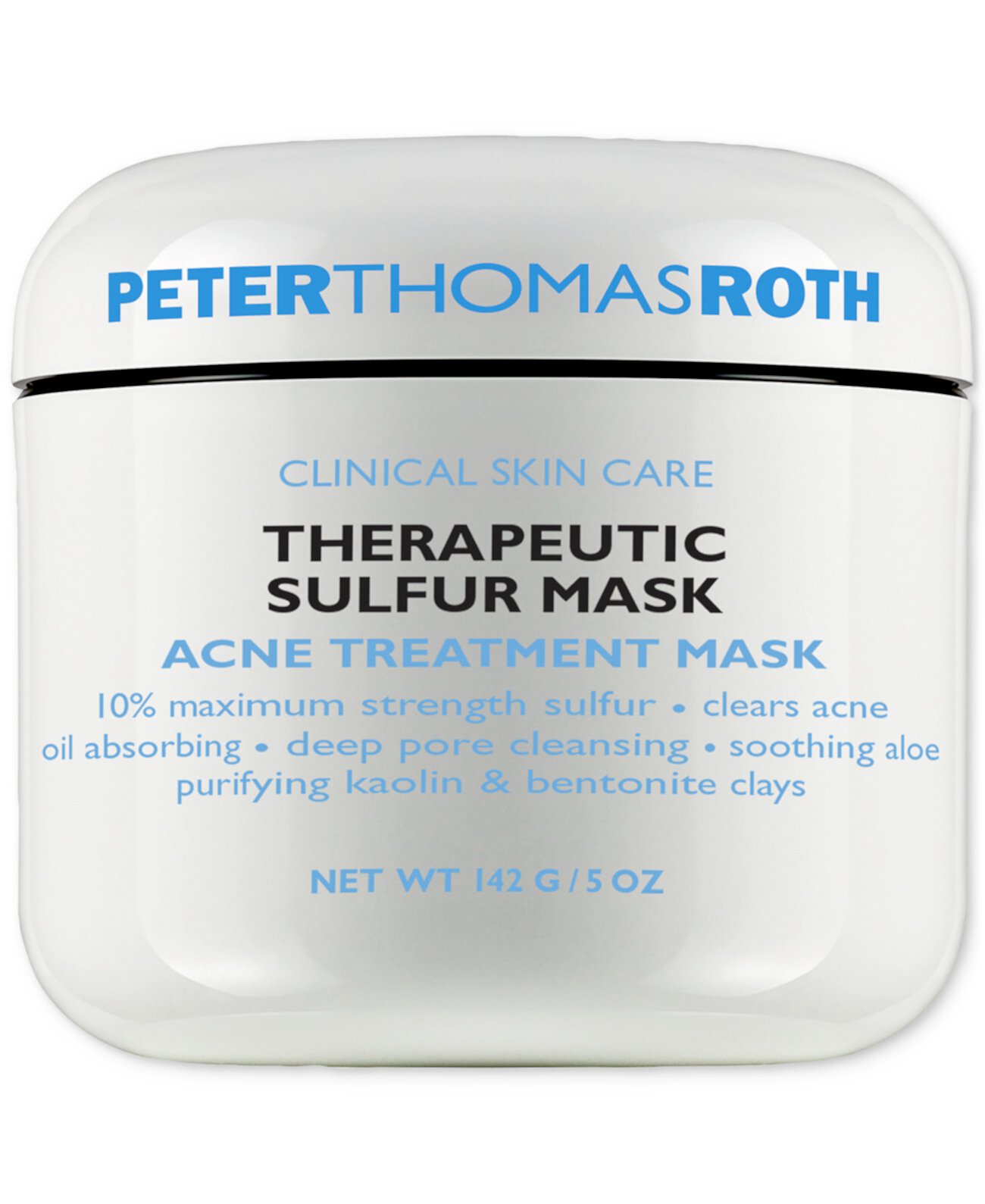 Маска для лечения акне Therapeutic Sulphur Mask, 5 унций. Peter Thomas Roth