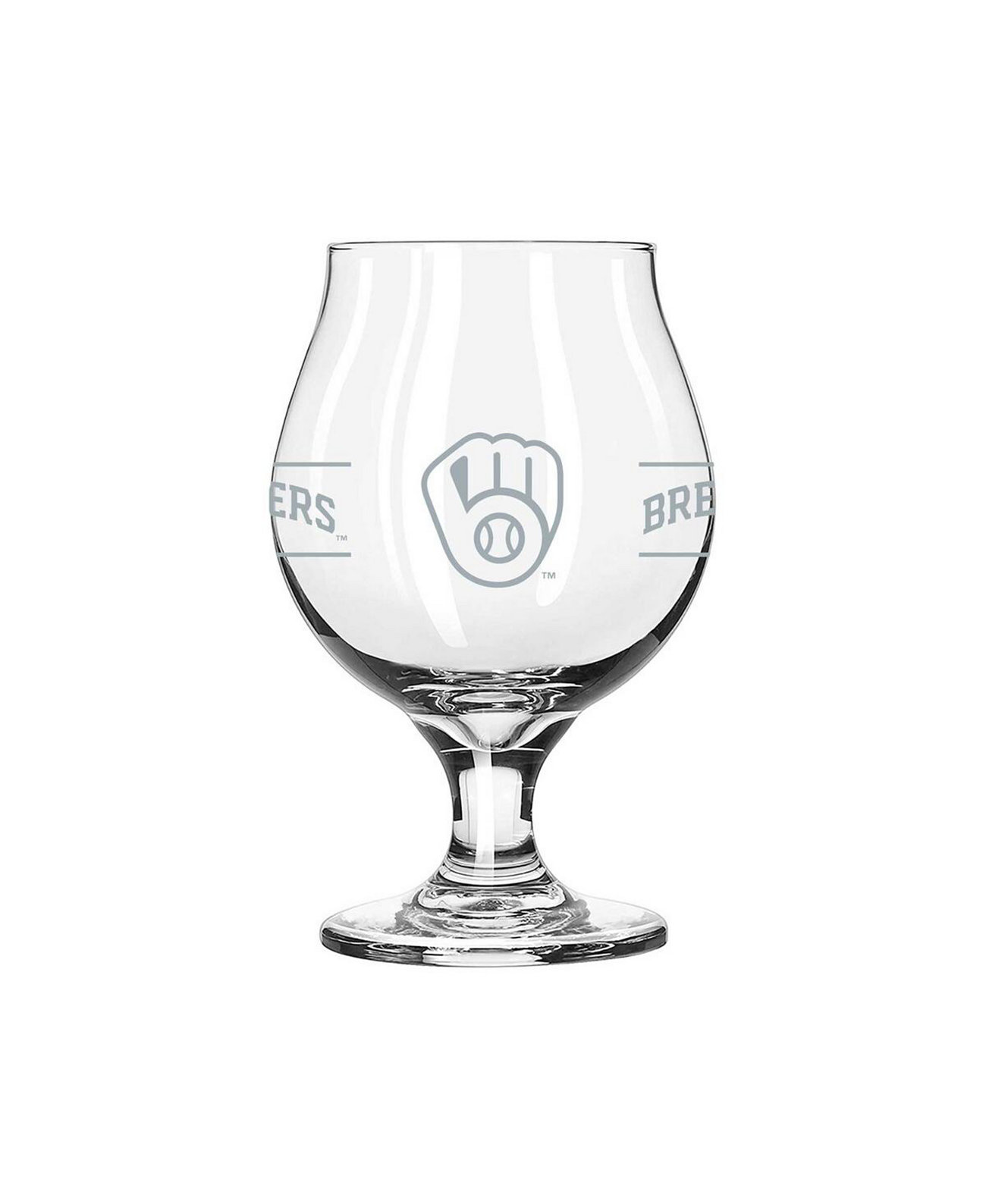 Milwaukee Brewers 16 унций Бельгийское стекло Logo Brand